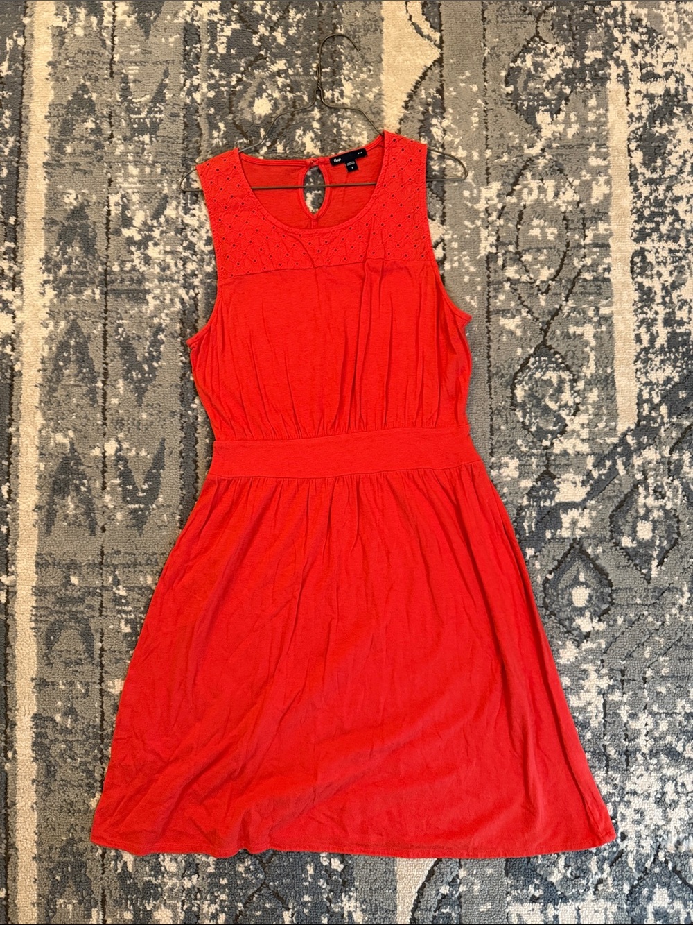 Gap Sleeveless Red Women's Dress